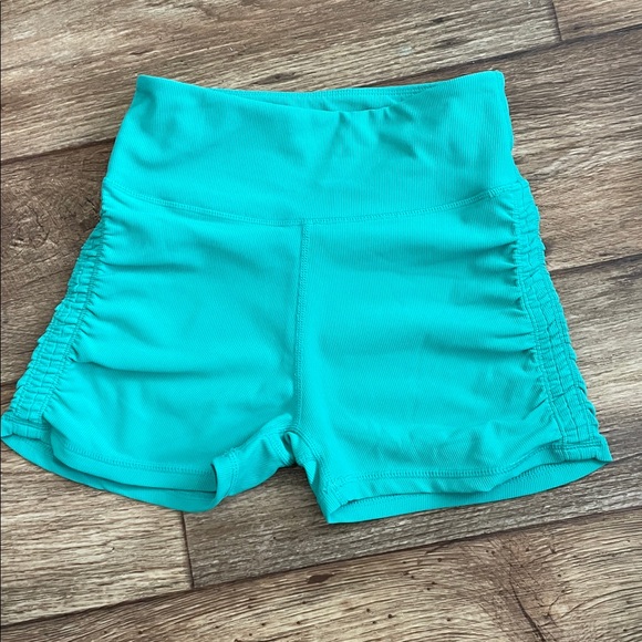Wilo The Label Pants - Wilo the Label Summer Green Bike Short Woman Size S